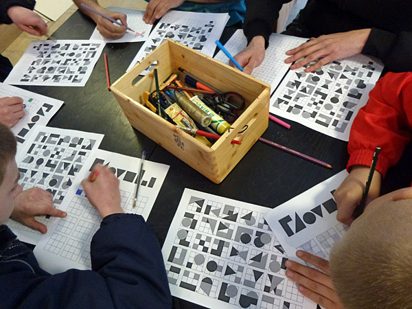 First trial writing using our new alphabet First trial writing using our new alphabet