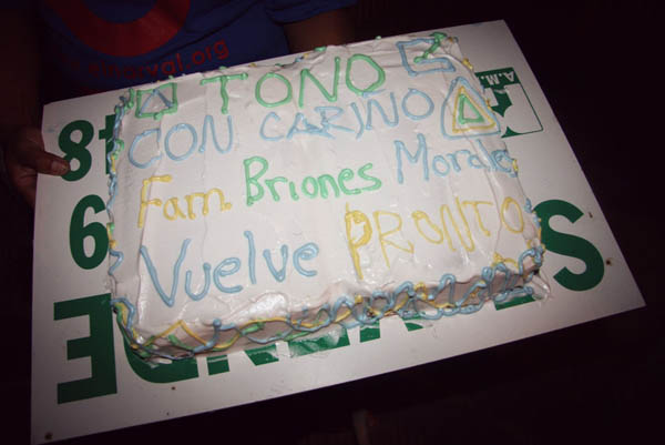 My bye bye cake made by Maria!!! My bye bye cake made by Maria!!!