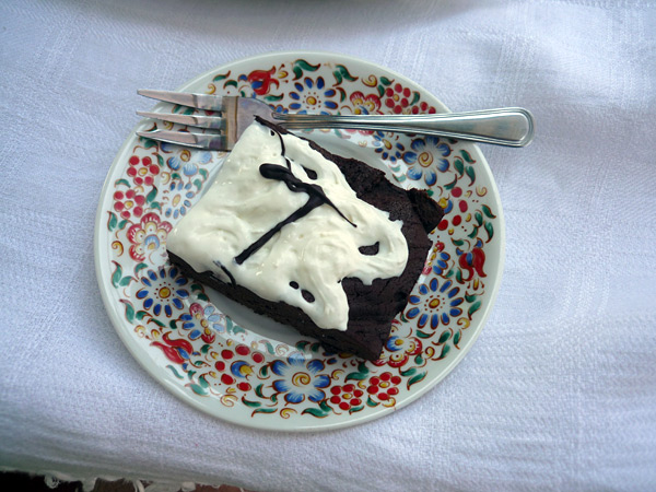 Brownie with a Brownie with a