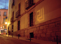 Graffiti con Luz